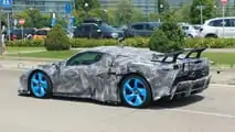 Ferrari SF90 LM, le foto spia