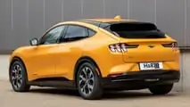 Ford Mustang Mach-E mit H&R-Sportfedern
