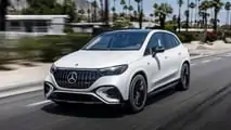 2024 Mercedes-AMG EQE SUV Exterior Front Quarter