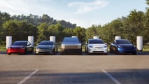 Tesla Supercharging station