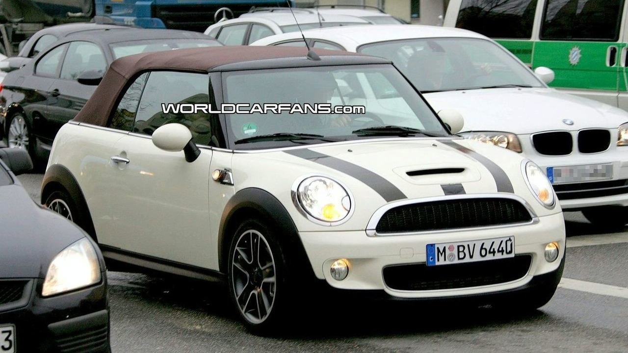 Mini Cooper S Convertible Spy Photos Motor1 Mini Cooper S Convertible Spy Photos