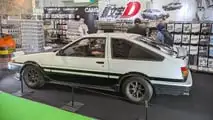 Toyota AE86 Sprinter Trueno Initial D auf der JMS 2025