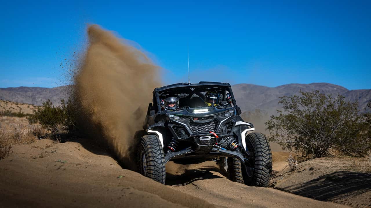 Can-Am is Testing for the Dakar Rally at a “Secret” Facility in Southern California