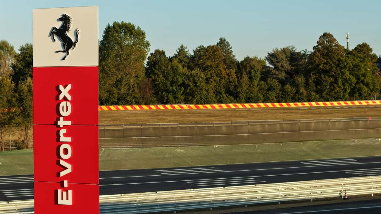 La nuova pista di collaudo Ferrari a Maranello