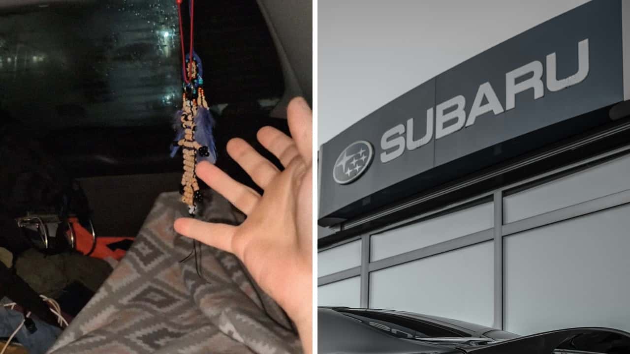 Man Lives Out of His Subaru