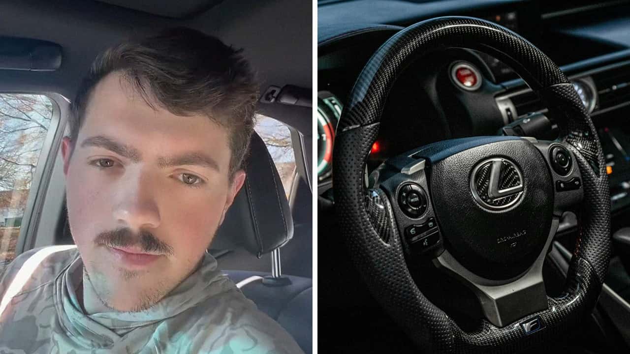 Man buys a used Lexus