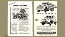 Anuncios caminhão International 1929 e 1947 