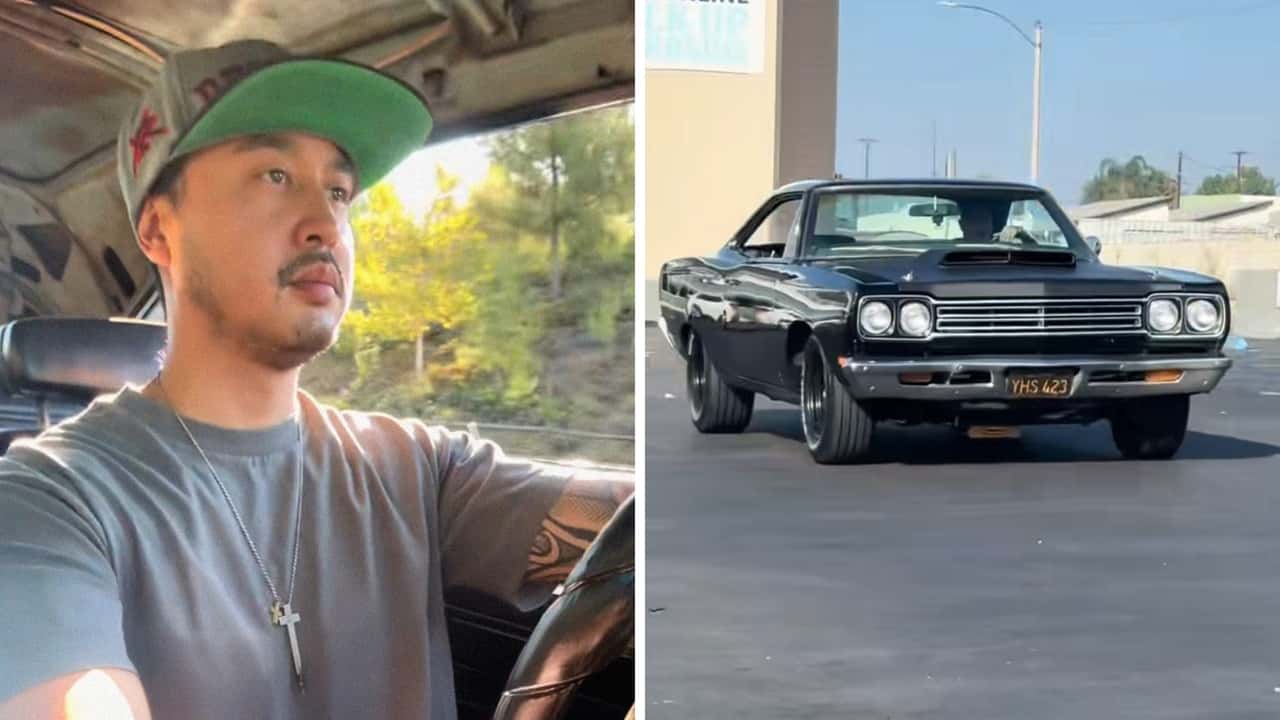 Man Drives A Muscle Car As His Daily
