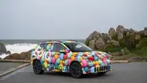 Skoda Epiq camouflaged prototype
