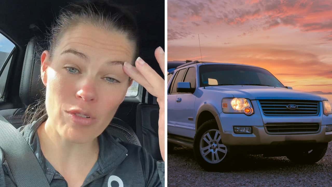 Woman’s wrench light comes on