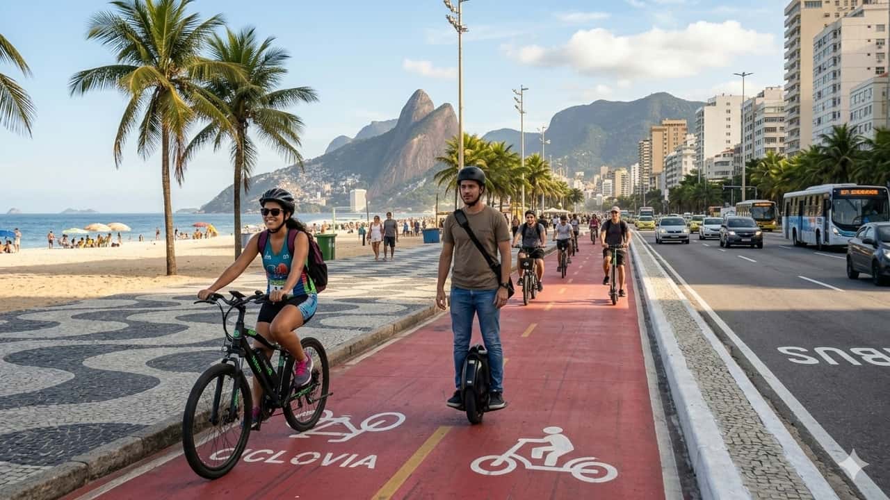 ABVE critica decreto do RJ que retira patinetes das ciclovias