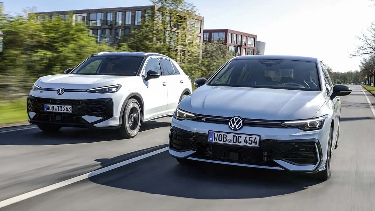 Volkswagen Golf e T-Roc estreiam híbrido que dará origem aos SUVs brasileiros