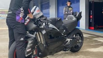 Aprilia 850cc MotoGP Testing