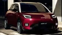 GGAC Aion UT chegará ao Brasil para rivalizar com o BYD Dolphin no segmento de hatches elétricos.