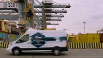 Ford Transit a guida autonoma simulata al DP World London Getway