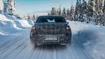 BMW i7 2023 en Arjeplog, Suecia