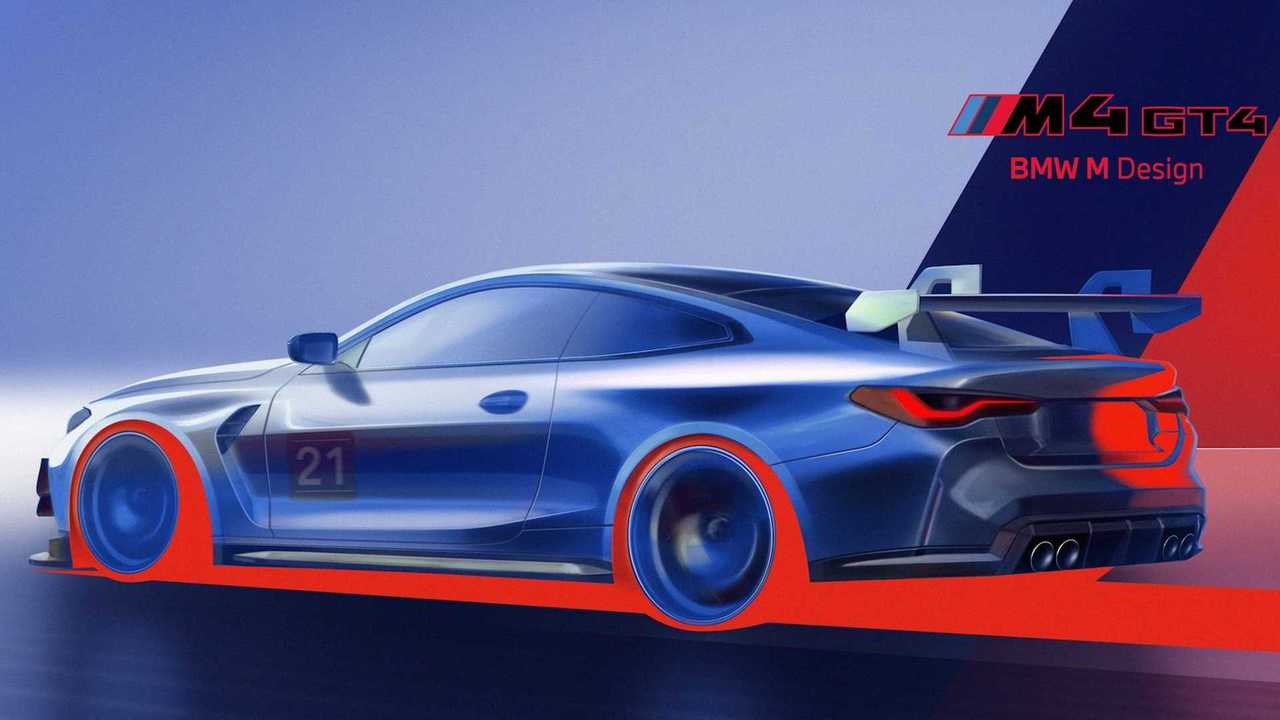 BMW M4 GT4 Teaser