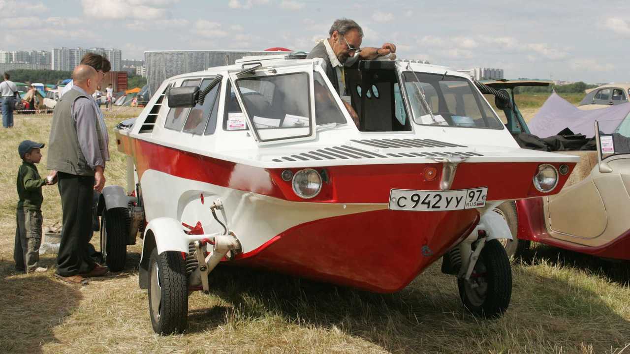 Самодельная амфибия «Тритон»