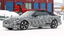 Mercedes-Benz CLE-Class Convertible Spy Shots Side Angle