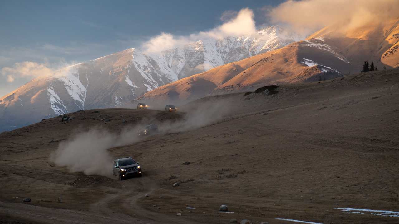 Renault Duster в горах Киргизии