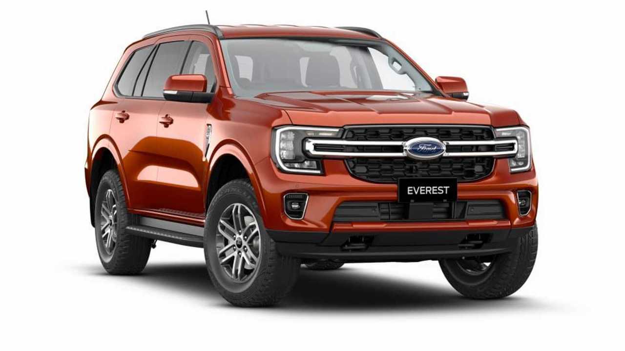 Novo Ford Everest 2023 - Versões