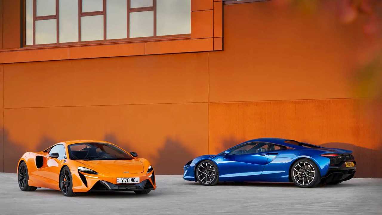 Primera prueba McLaren Artura