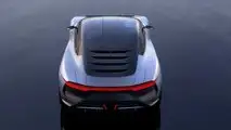DeLorean Alpha5 exterior rear aerial view