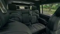 Rivian R1S: Die Sitze in der zweiten Reihe