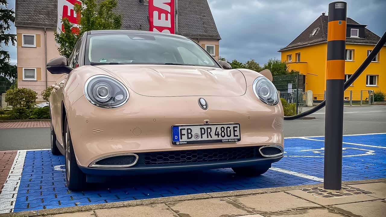 GWM Ora 03: Ansicht von vorne