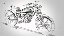 Schizzo di progettazione Royal Enfield Flying Flea C6
