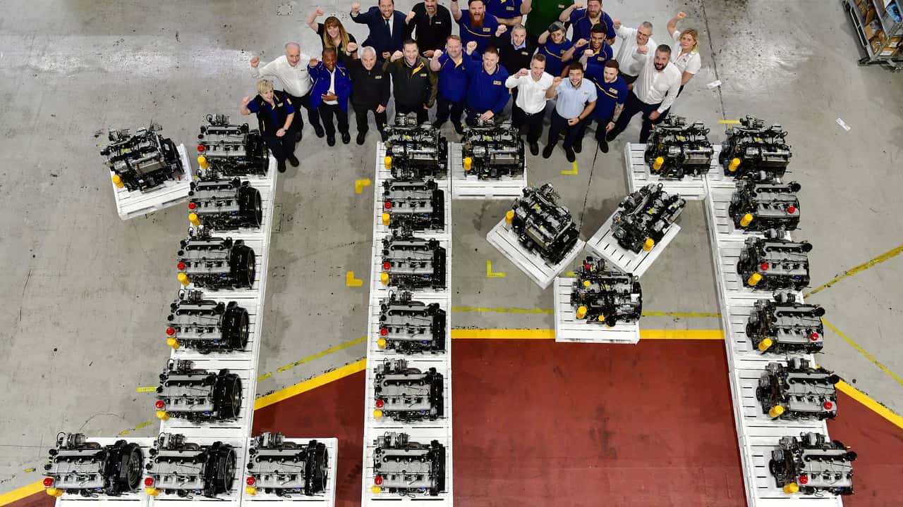 JCB celebra la produzione del milionesimo motore