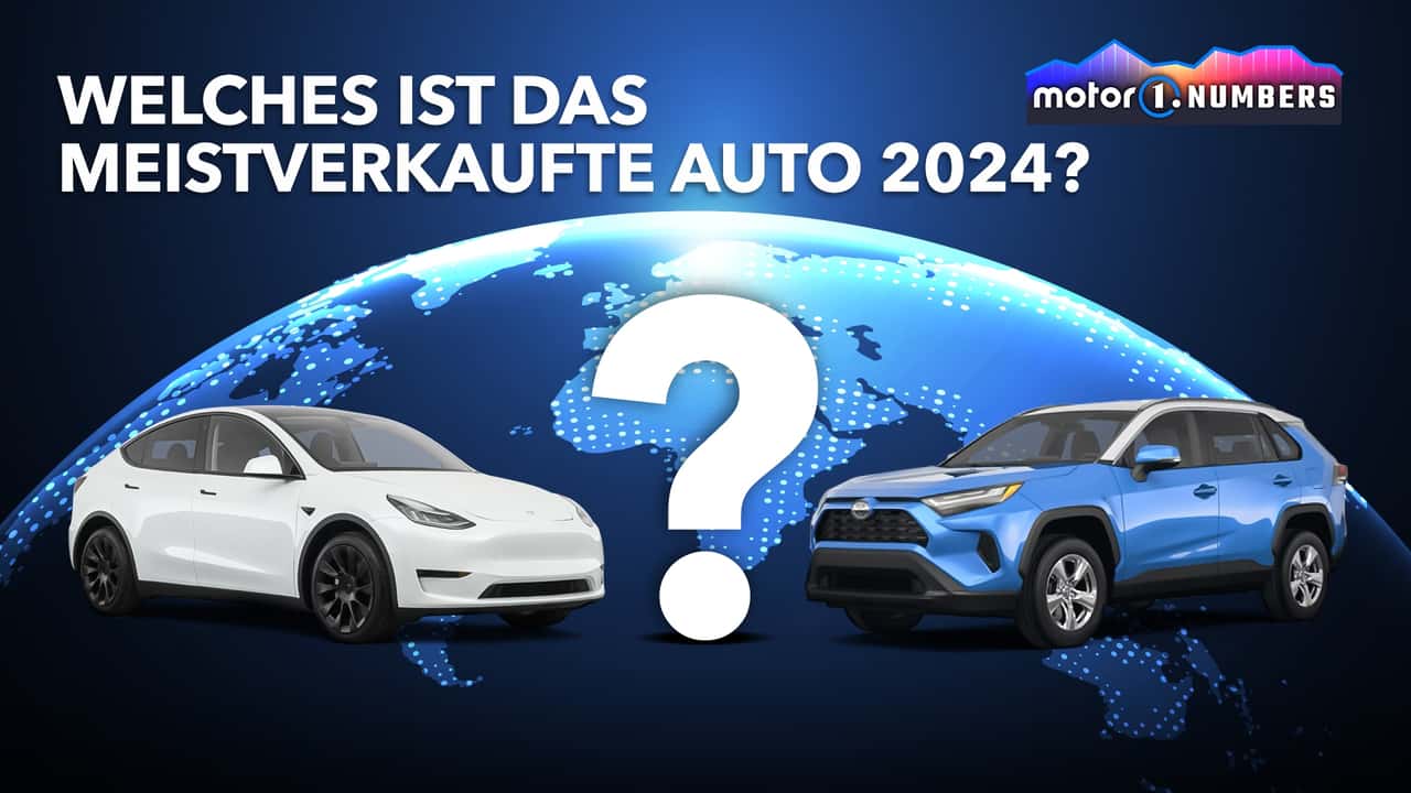 Motor1 Numbers: Welches ist das meistverkaufte Auto 2024?