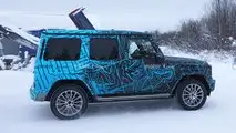 Mercedes-Benz EQG Spy Photos