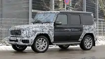 Mercedes G-Klasse Facelift neue Erlkönigbilder (Dezember 2022)