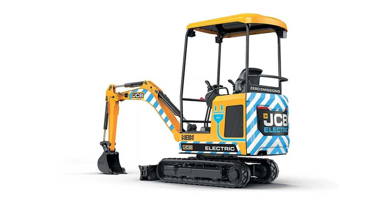 JCB: millesimo escavatore elettrico 19C-1E