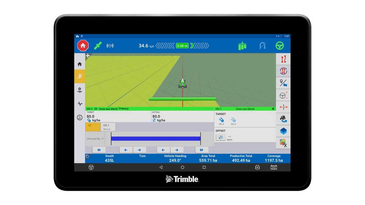 Trimble: I nuovi display GFX-1260 e GFX-1060 a EIMA 2022