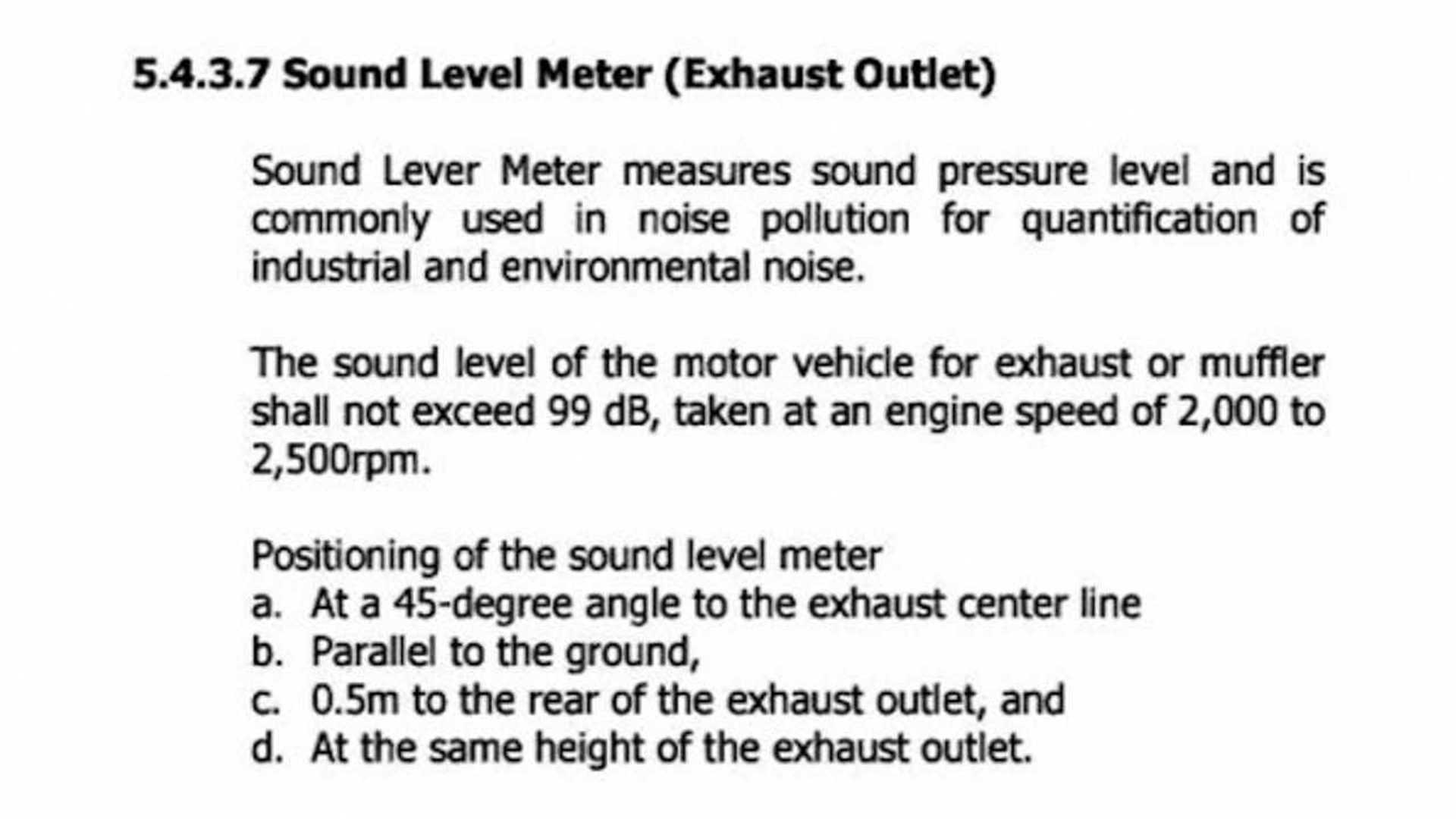 The Philippines Could Soon Implement A 99 Decibel Exhaust Limit