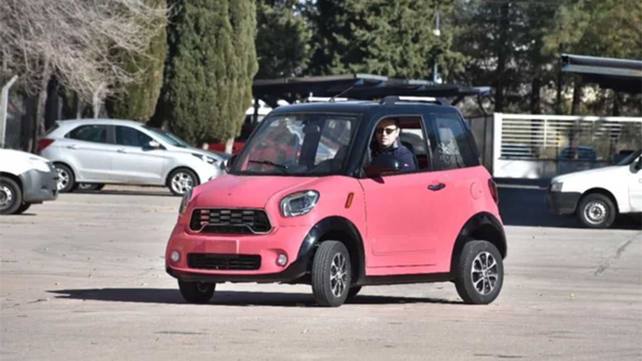 Coradir Tito: se presentó el auto eléctrico de San Luis
