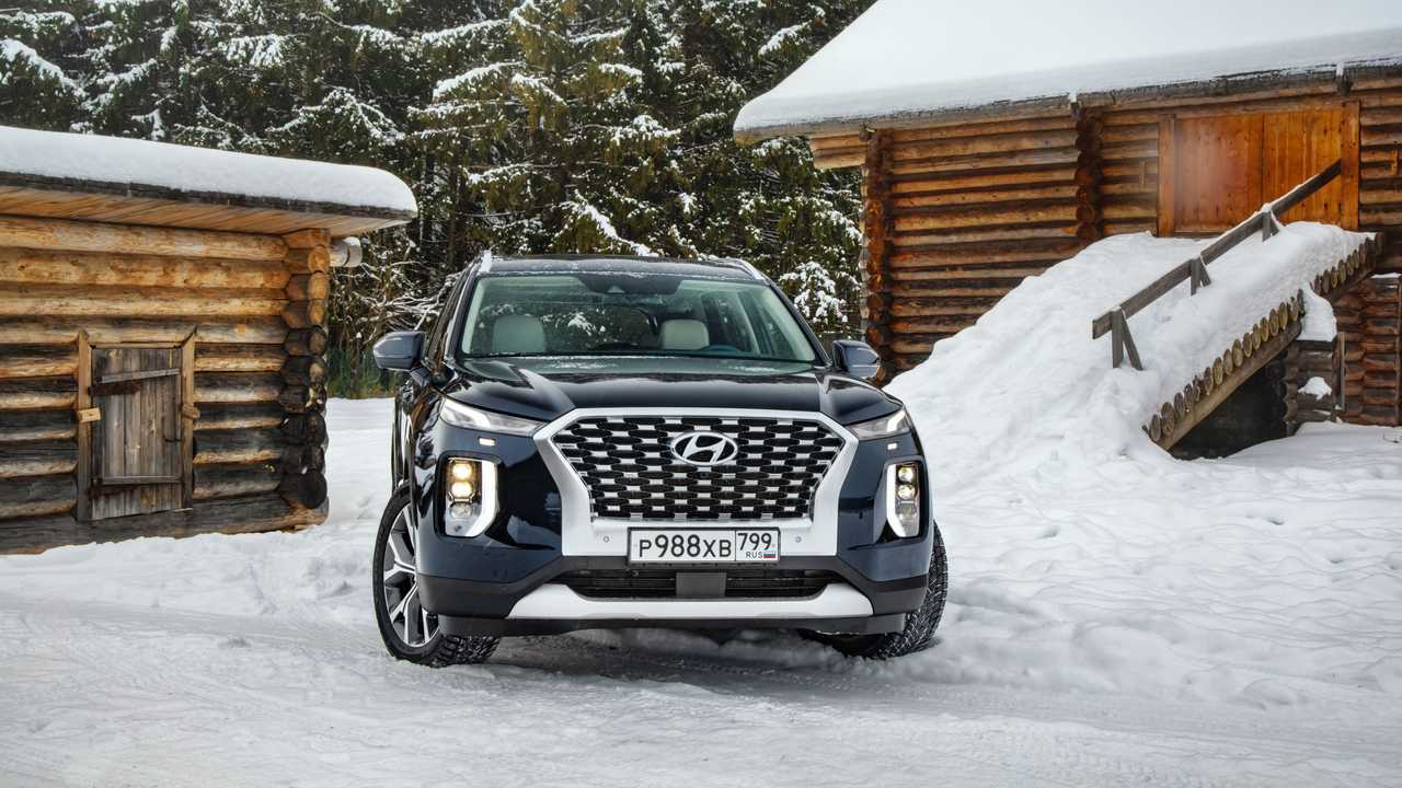 Hyundai Palisade Зимой