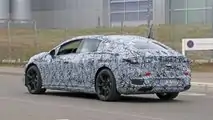 Mercedes EQS spy photo