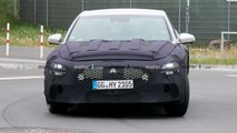 2021 Genesis G70 facelift spy photo