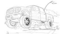 Ford Bronco and F-150 Activity Pages