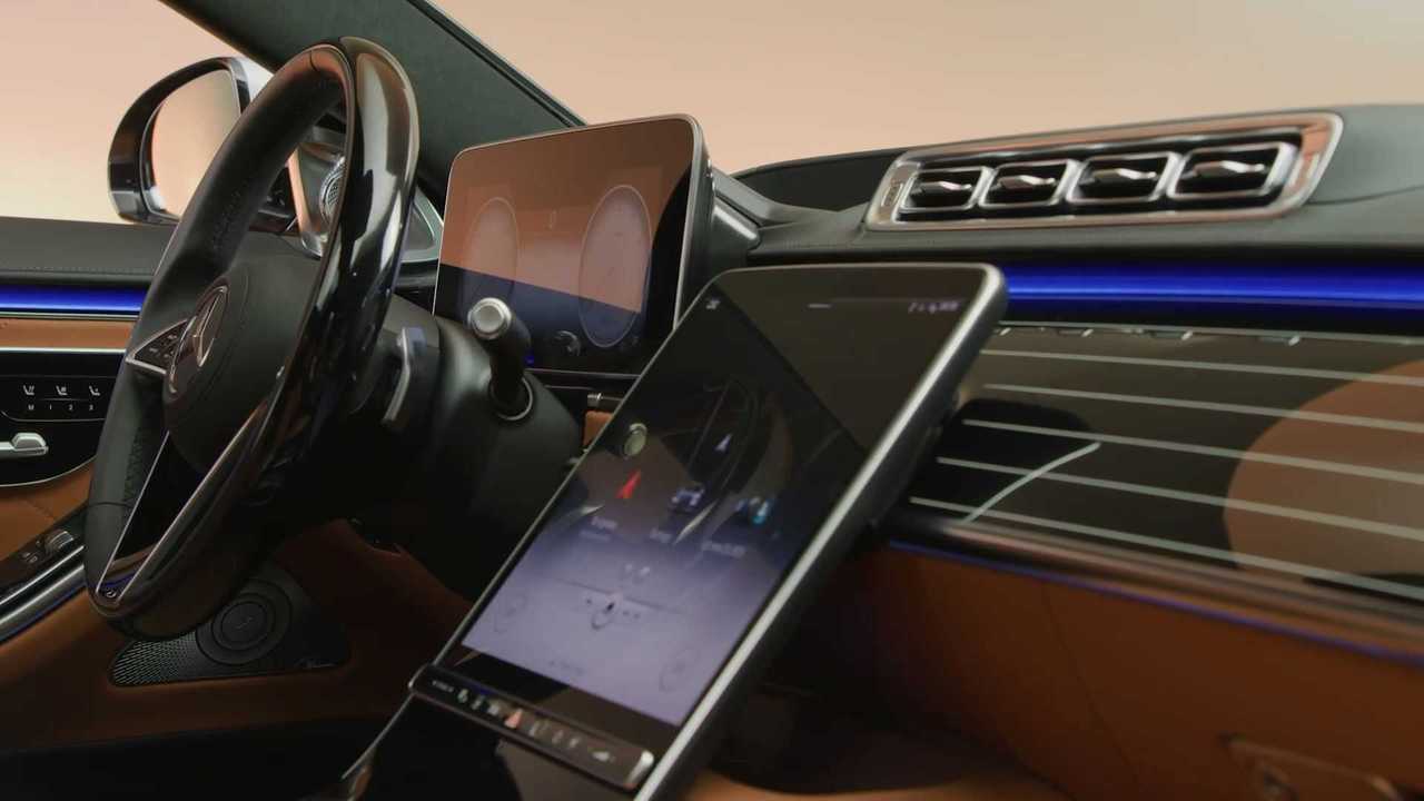 2020 Mercedes S-Serisi Kabin Görüntüleri