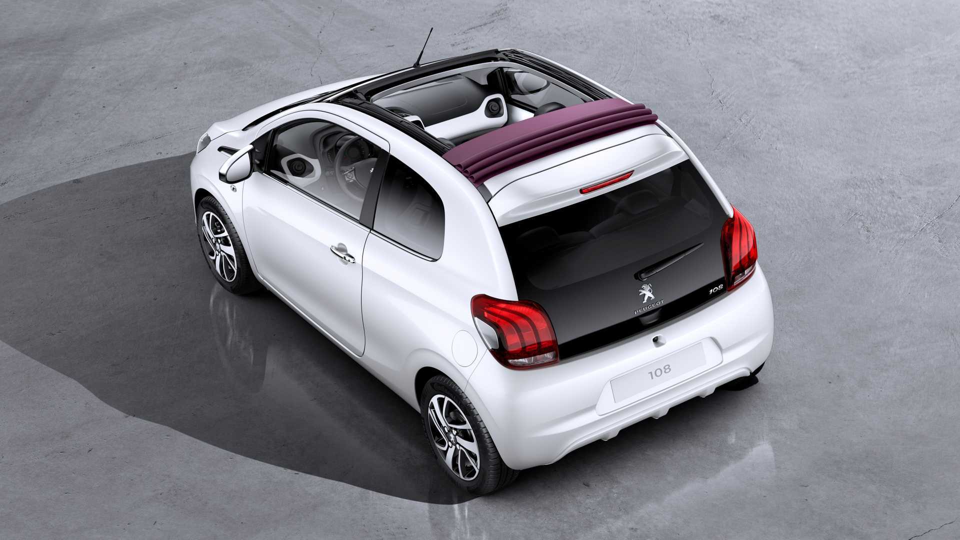 Peugeot 108 Top Collection Sondermodell mit Stoffverdeck zu neuen Leasingraten Peugeot 108 Top Collection Sondermodell mit Stoffverdeck zu neuen Leasingraten