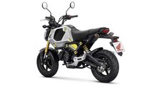 2021 Honda Grom, Force Silver Metallic, 3/4 Back