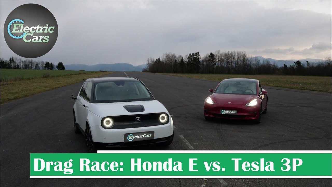 tesla model 3 vs honda e