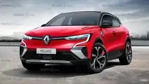 Renault Mégane (2021) als Rendering von Motor1.com