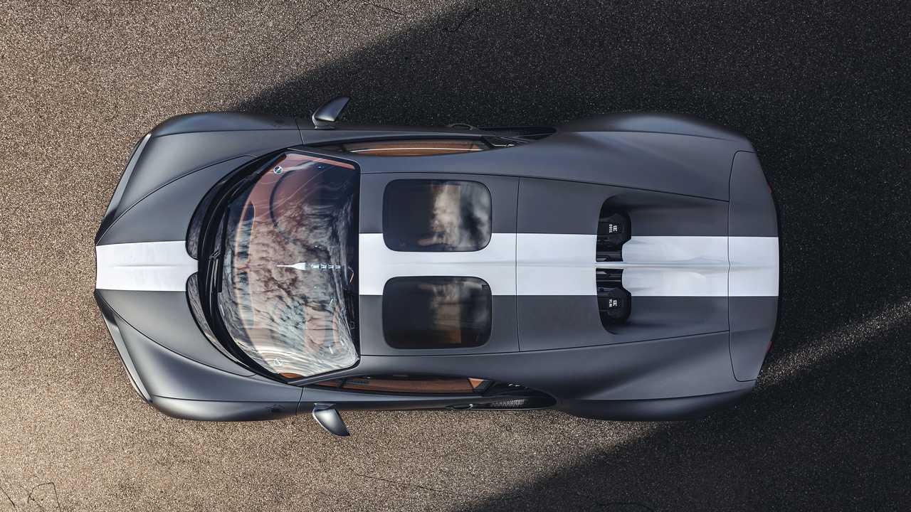 Bugatti Chiron Sport Les Legendes du Ciel, вид сверху