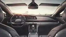 Lucid Air Dream Edition cockpit