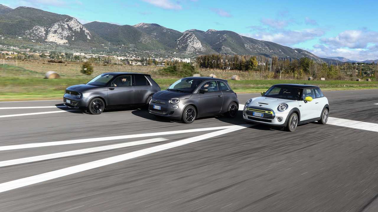 Drag Race | 500e VS Mini VS Honda e